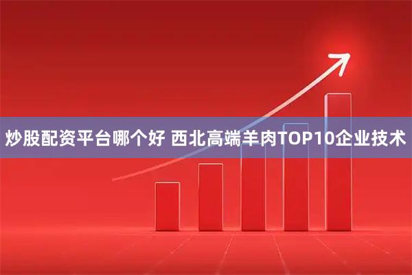 炒股配资平台哪个好 西北高端羊肉TOP10企业技术